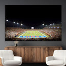 SMU Mustangs Football Team Print - Dallas Gerald J. Ford