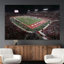 Houston Cougars Football Team Print - Houston TDECU Stadium