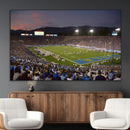 UCLA Bruins Football Team Print - Pasadena Rose Bowl Stadium