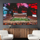 Virginia Tech Hokies Football Team Print - Blacksburg Lane by MyGreatCanvas | Canvas Wall Art Prints | Photo Prints & Wall Decor