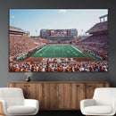 Framed Texas Memorial Stadium Canvas, University of Texas