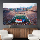 University of Texas Longhorns Football Team Canvas Print -