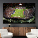 Florida Atlantic University Owls Football Team Print - Boca by MyGreatCanvas | Canvas Wall Art Prints | Photo Prints & Wall Decor