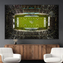 UCF Knights Football Team Print - Orlando FBC Mortgage by MyGreatCanvas | Canvas Wall Art Prints | Photo Prints & Wall Decor