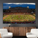 University of Illinois Fighting Illini Football Team Print - by MyGreatCanvas | Canvas Wall Art Prints | Photo Prints & Wall Decor
