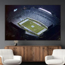 University of North Carolina Tar Heels Football Team Print - by MyGreatCanvas | Canvas Wall Art Prints | Photo Prints & Wall Decor