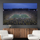 University of Michigan Wolverines Football Team Print - Ann by MyGreatCanvas | Canvas Wall Art Prints | Photo Prints & Wall Decor