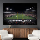 Cincinnati Bearcats Football Team Print - Nippert Stadium by MyGreatCanvas | Canvas Wall Art Prints | Photo Prints & Wall Decor