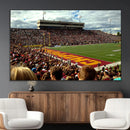 Central Michigan University Chippewas Football Team Print - by MyGreatCanvas | Canvas Wall Art Prints | Photo Prints & Wall Decor