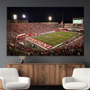Indiana University Hoosiers Football Team Print Canvas