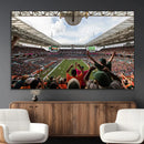 Miami Hurricanes Football Team Wall Art Print - Miami Hard by MyGreatCanvas | Canvas Wall Art Prints | Photo Prints & Wall Decor