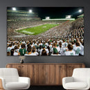 Michigan State Spartans Football Canvas Print - East Lansing