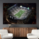 Michigan State Spartans Football Team Print - East Lansing