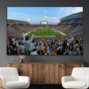 Michigan State Spartans Football Team Art Print - East