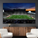 Michigan State Spartans Football Team Print - East Lansing