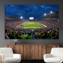 Michigan State Spartans Football Team Print - East Lansing