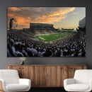 Michigan State Spartans Football Team Print - East Lansing