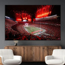 Ohio State University Buckeyes Football Team Print - by MyGreatCanvas | Canvas Wall Art Prints | Photo Prints & Wall Decor