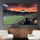 Eugene Autzen Stadium Canvas Wall Art Print – Sunset Over by MyGreatCanvas | Canvas Wall Art Prints | Photo Prints & Wall Decor