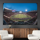 Texas Tech Red Raiders Canvas, Framed Football Team Print -