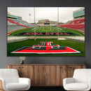 Texas Tech Red Raiders Football Team Print - Lubbock Jones