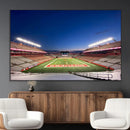 Rutgers Scarlet Knights Football Team Print - Piscataway SHI by MyGreatCanvas | Canvas Wall Art Prints | Photo Prints & Wall Decor