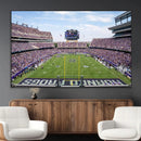 TCU Horned Frogs Football Team Print - Fort Worth Amon G.