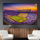 The Louisiana State University Tigers Football Team Print - by MyGreatCanvas | Canvas Wall Art Prints | Photo Prints & Wall Decor