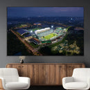 The University of South Florida Bulls Football Team Print - by MyGreatCanvas | Canvas Wall Art Prints | Photo Prints & Wall Decor