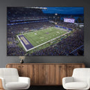 The University of Washington Huskies Football Team Print - by MyGreatCanvas | Canvas Wall Art Prints | Photo Prints & Wall Decor