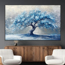 Abstract Blue Tree Art Canvas Print, Majestic Tree Wall Art by MyGreatCanvas | Canvas Wall Art Prints | Photo Prints & Wall Decor