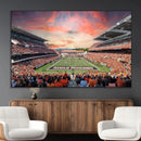 Oregon State Beavers Football Team Print - Corvallis Reser by MyGreatCanvas | Canvas Wall Art Prints | Photo Prints & Wall Decor