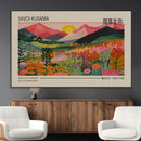 Yayoi Kusama 1986 Wall Art Print – Wabi Sabi Japanese by MyGreatCanvas | Canvas Wall Art Prints | Photo Prints & Wall Decor