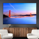 Golden Gate Bridge Wall Art Canvas Print – Framed San by MyGreatCanvas | Canvas Wall Art Prints | Photo Prints & Wall Decor