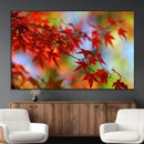 Red Leaves Autumn Forest Wall Art Canvas, Red Leaves Autumn by MyGreatCanvas | Canvas Wall Art Prints | Photo Prints & Wall Decor