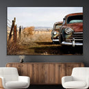 Classic Cars Vintage Wall Art Canvas Print