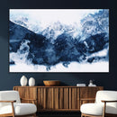 Abstract Blue Mountain Canvas Wall Art – Modern Triptych by MyGreatCanvas | Canvas Wall Art Prints | Photo Prints & Wall Decor