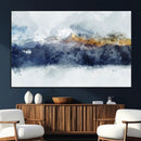 Abstract Mountain Range Art Canvas Print | 3 Panel by MyGreatCanvas | Canvas Wall Art Prints | Photo Prints & Wall Decor