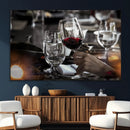 Red Wine and Glass Canvas Print by MyGreatCanvas | Canvas Wall Art Prints | Photo Prints & Wall Decor