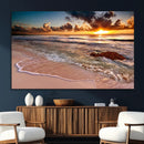 Sunset on Ocean Wall Art Canvas Print by MyGreatCanvas | Canvas Wall Art Prints | Photo Prints & Wall Decor