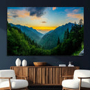 Green Forest Wall Art Canvas Print by MyGreatCanvas | Canvas Wall Art Prints | Photo Prints & Wall Decor