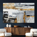 Abstract Painting Canvas Wall Art Print Paint Drip Art Brush
