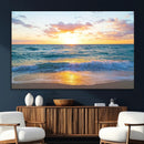 Coastal Wall Art - Vintage World Map Canvas Print with