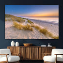 Sunrise On The Beach Wall Art Canvas Print
