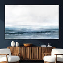 Blue Ocean Abstract Artwork Wall Art Canvas Print