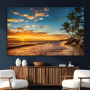 Sunset Wall Art Canvas Print