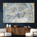 Radiant Abstract Wood Rings Canvas Art – Modern Triptych by MyGreatCanvas | Canvas Wall Art Prints | Photo Prints & Wall Decor