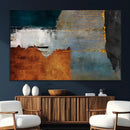Modern Abstract Canvas Art Canvas Print - Framed and Ready