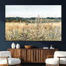 Wildflower Field Wall Art Canvas | Nature-Inspired Landscape