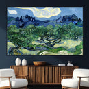 Olive Trees Van Gogh Wall Art Canvas Print